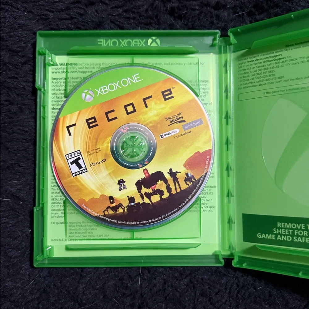 Microsoft Xbox One ReCore - Green Case with Colorful Cover Art